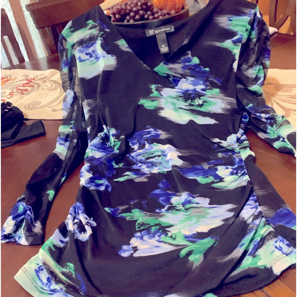 Mesh lined top long sleeve